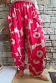 Carnaby Shelby Barrel Pant Ruby & Tan